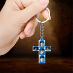 Elvis Presley Custom Shape 2-sided Keychain – HOATT 8981
