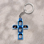 Elvis Presley Custom Shape 2-sided Keychain – HOATT 8981