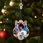 Elvis Presley Custom Shape 2-side Printed Acrylic Ornament – HOATT20799