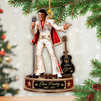 Elvis Presley Rectangle Canvas With Inner Frame – HOATT 7346