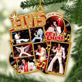Elvis Presley Custom Shape 2-side Printed Acrylic Ornament – HOATT21539