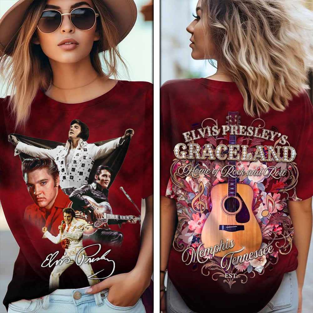 Elvis Presley 3D Hawaiian Apparel – VANDH 3037