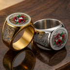 Elvis Presley 3D Engraved Ring – TMTHU6563