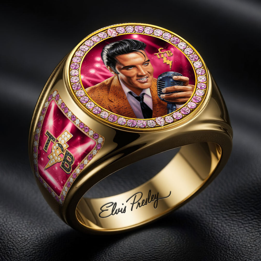 Elvis Presley Black Stainless Steel Watch – TANTN 14151