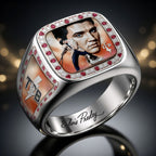 Elvis Presley 3D Engraved Ring – HOATT19292