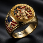 Elvis Presley 3D Engraved Ring – HOATT19333