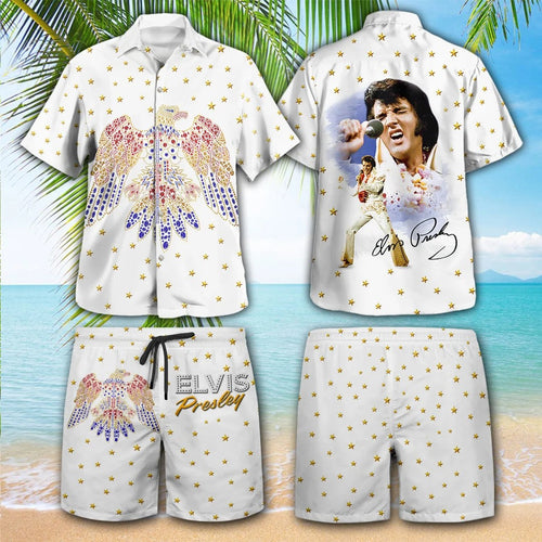 Elvis Presley 3D Hawaiian Apparel – HOATT21426