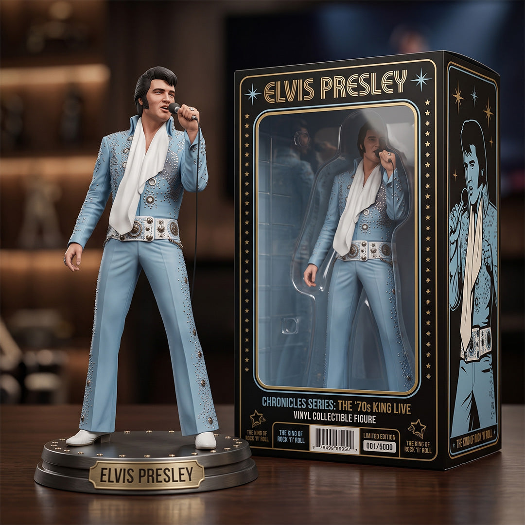 Elvis Presley Varsity Jacket – HUANNM 5535.1
