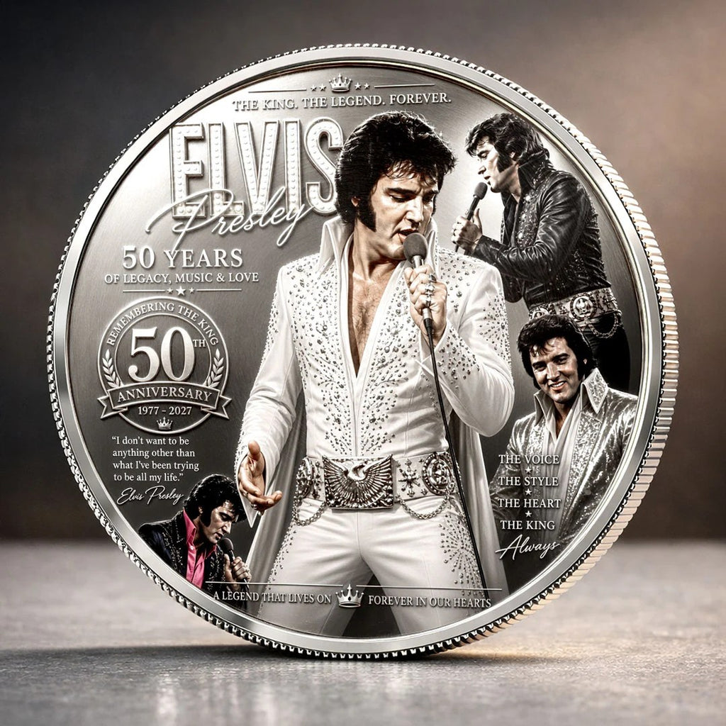 Elvis Presley 50th Anniversary 2027 Commemorative Coin – MAITM15358
