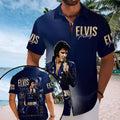 Elvis Presley 50th Anniversary 2027 Short Sleeve Button-Down Shirt – MAITM15471