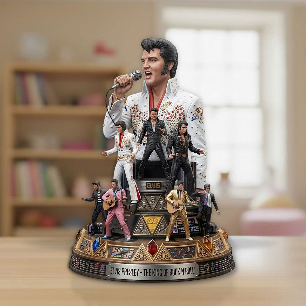 Elvis Presley Custom Shape Acrylic Plaque – TMTHU5531