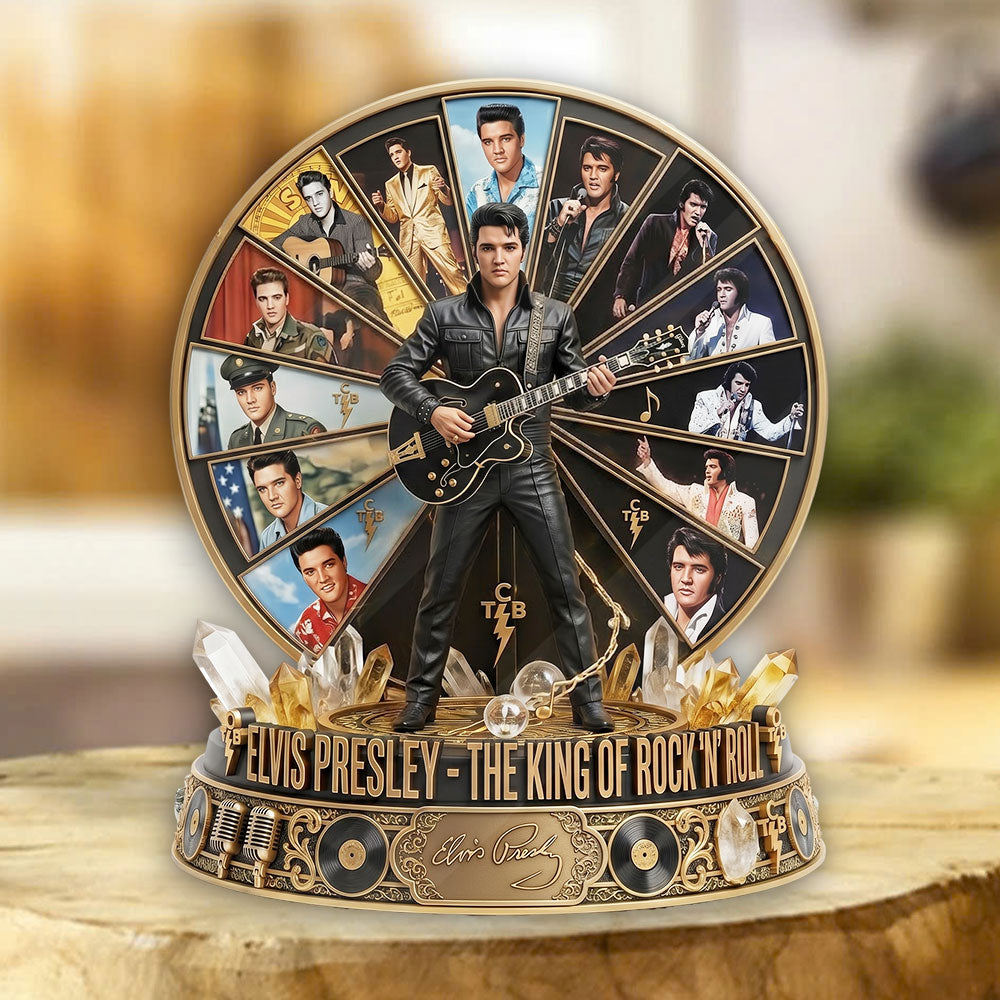 Elvis Presley Custom Shape Acrylic Plaque – TMTHU6780