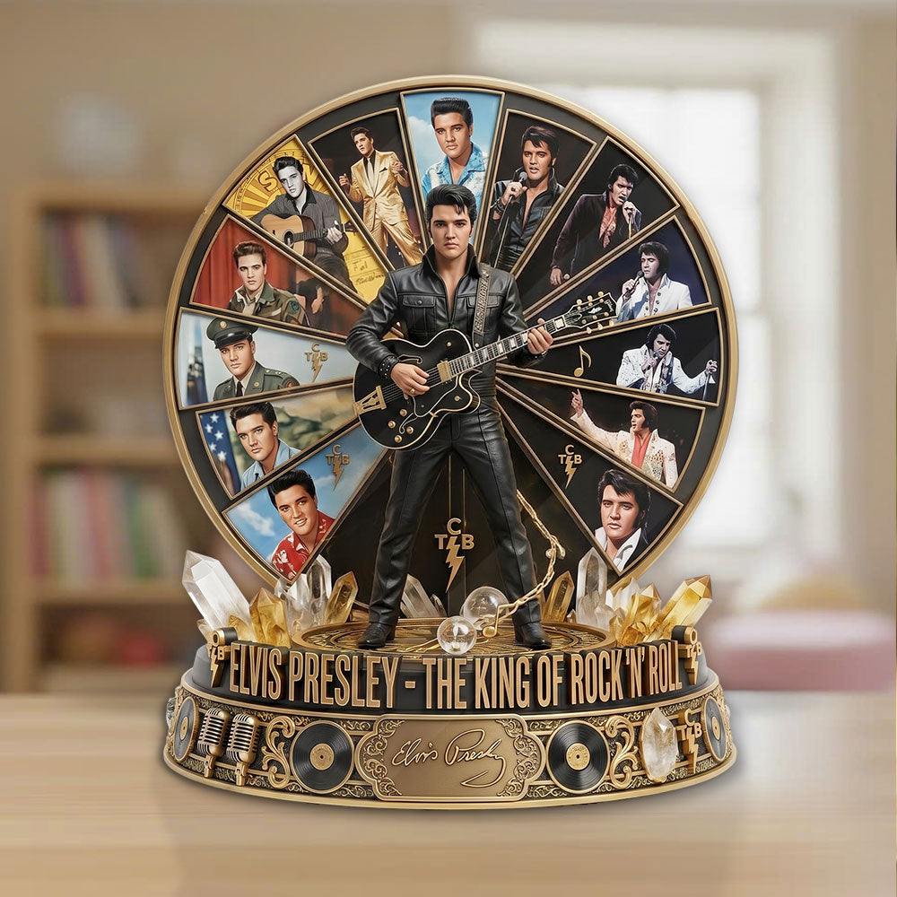 Elvis Presley Custom Shape Acrylic Plaque – TMTHU6780