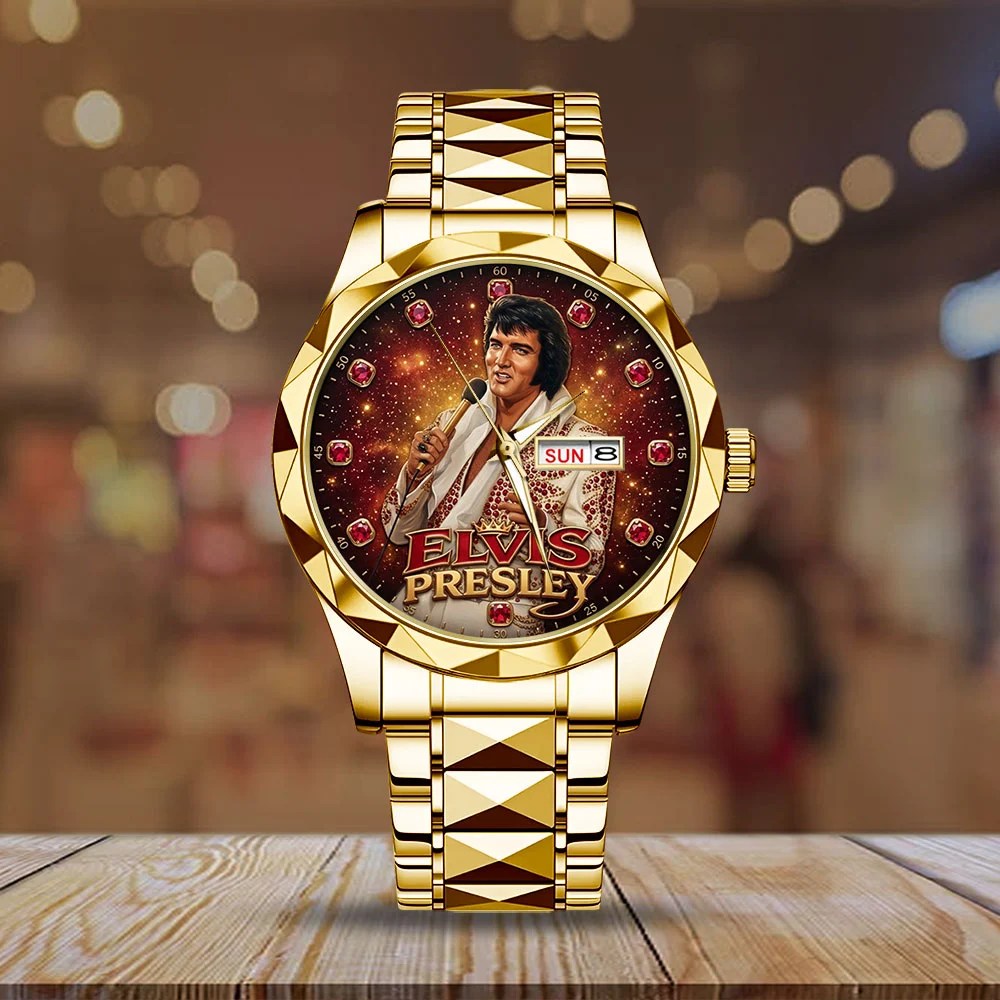 Elvis Presley Alloy Luxury Quartz Watch – TMTHU10260