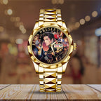 Elvis Presley Alloy Luxury Quartz Watch – TMTHU3816