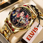 Elvis Presley Alloy Luxury Quartz Watch – TANTN 13962
