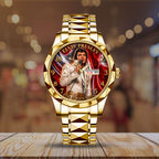 Elvis Presley Alloy Luxury Quartz Watch – TMTHU8121