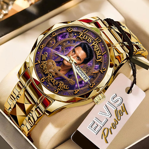 Elvis Presley Alloy Luxury Quartz Watch – TMTHU8613
