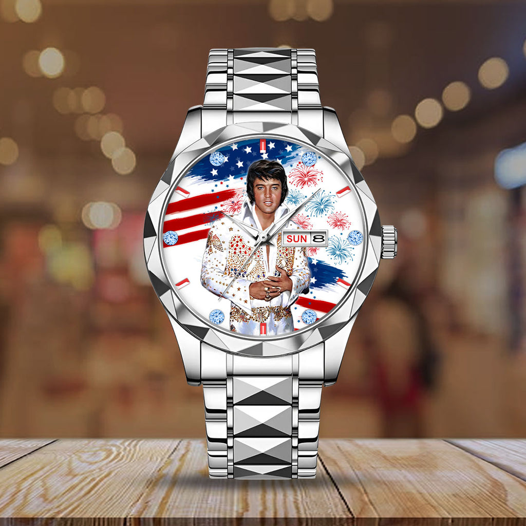 Elvis Presley Alloy Luxury Quartz Watch – HOATT 11415