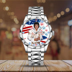 Elvis Presley Alloy Luxury Quartz Watch – HOATT 11415