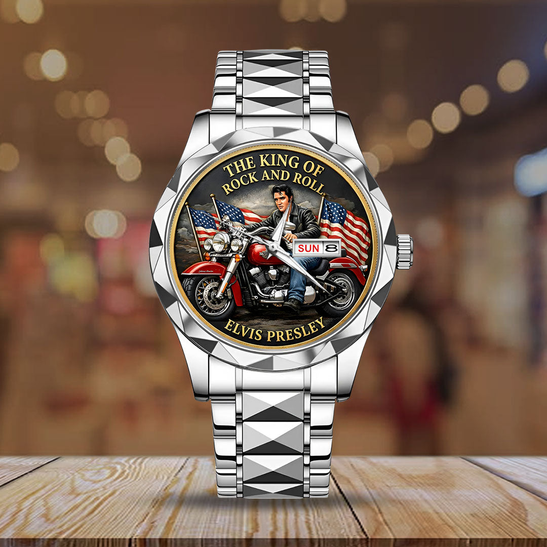 Elvis Presley Alloy Luxury Quartz Watch – HOATT15478