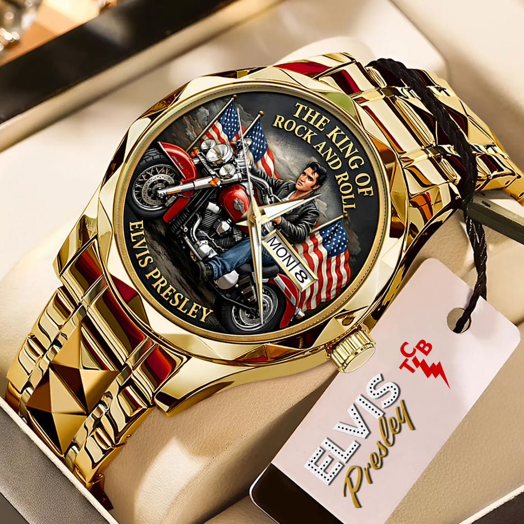 Elvis Presley Alloy Luxury Quartz Watch – HOATT15478