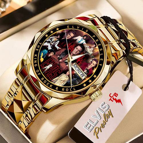 Elvis Presley Alloy Luxury Quartz Watch – HOATT16346