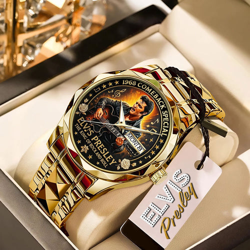 Elvis Presley Alloy Luxury Quartz Watch – MAITM 11929