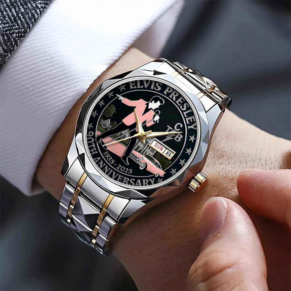 Elvis Presley Alloy Luxury Quartz Watch – TANTN15432