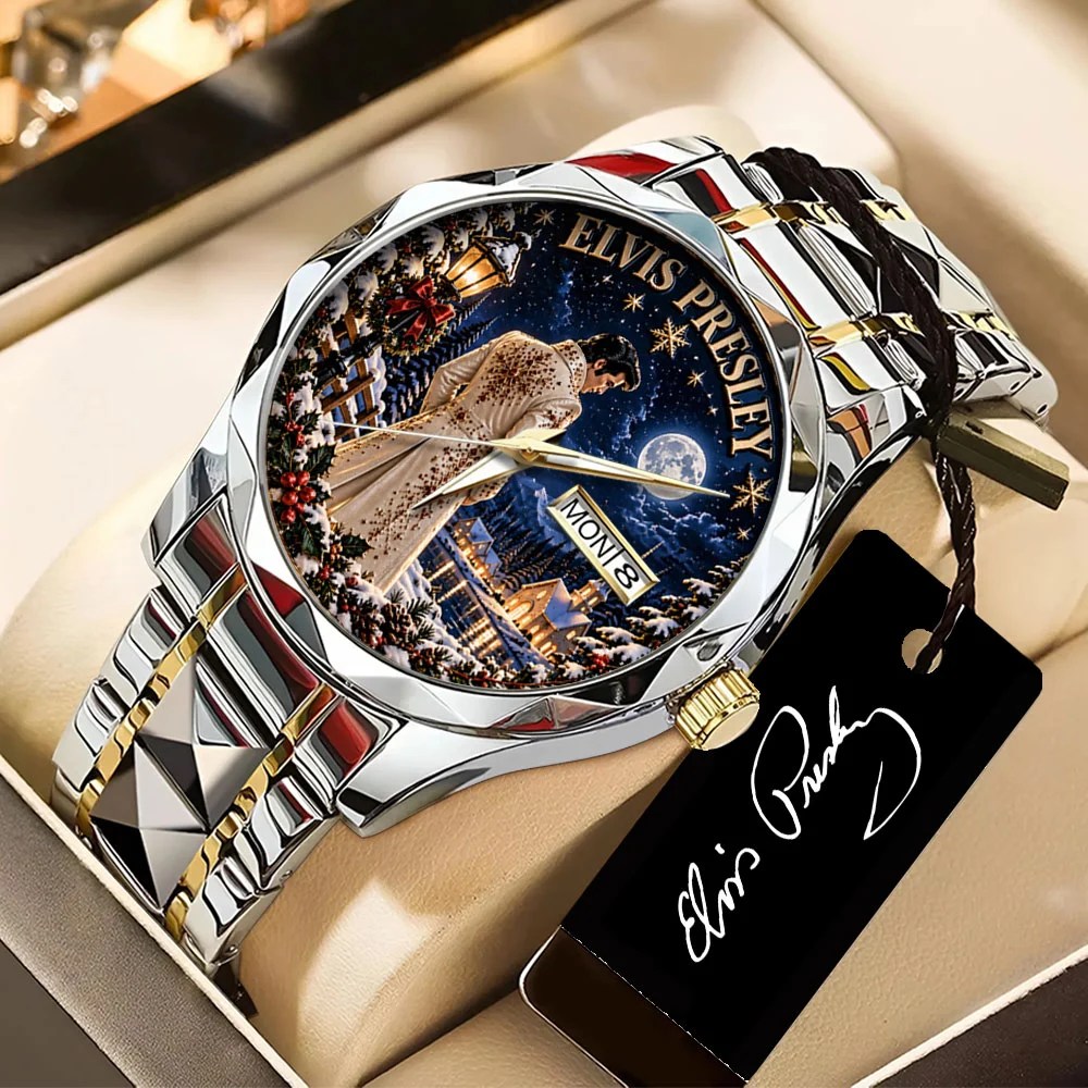Elvis Presley Alloy Luxury Quartz Watch – TANTN26043