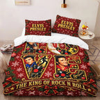 Elvis Presley 3-Piece Duvet Bedding Set – TMTHU10245