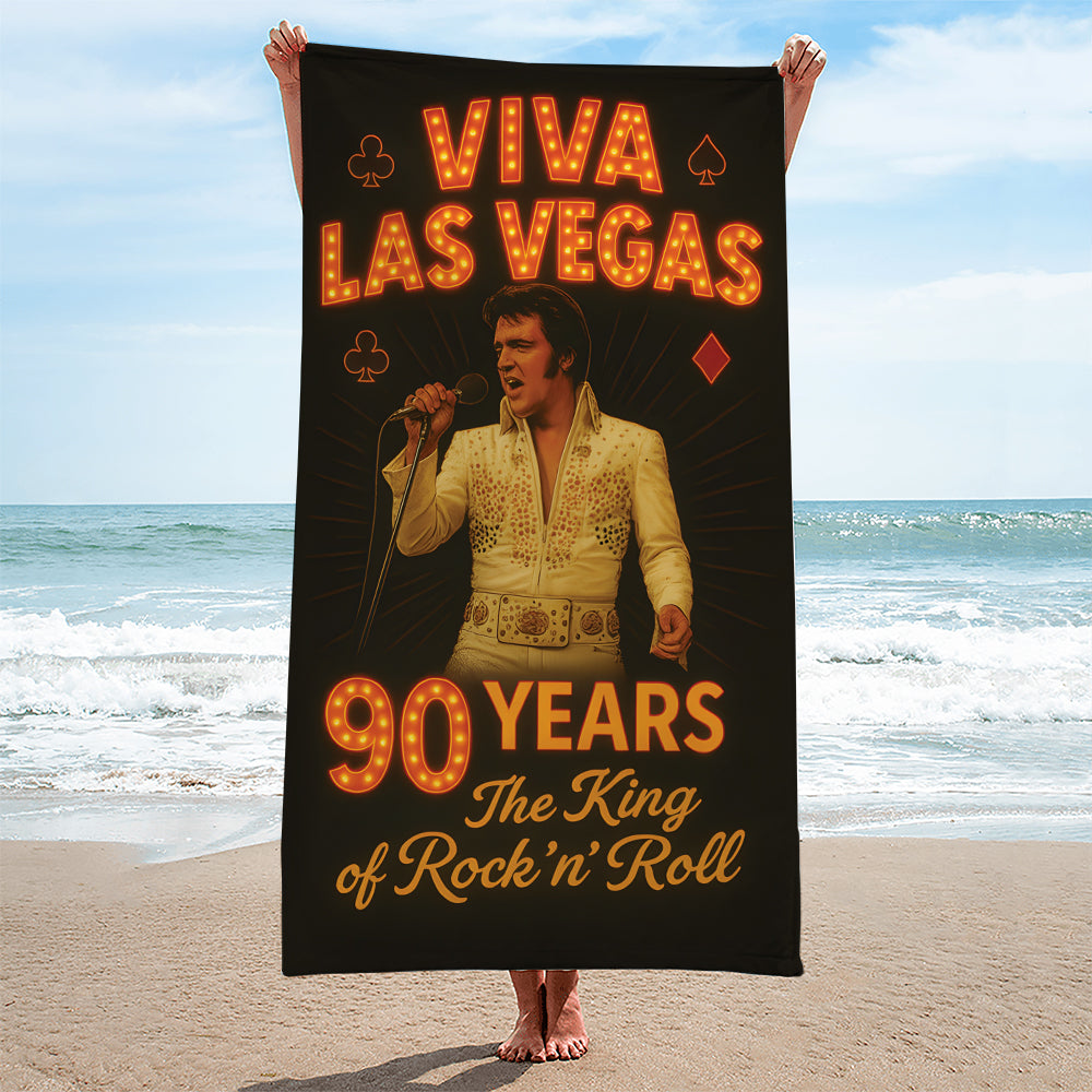 Elvis Presley Rectangle Beach Towel – TANTN 14058