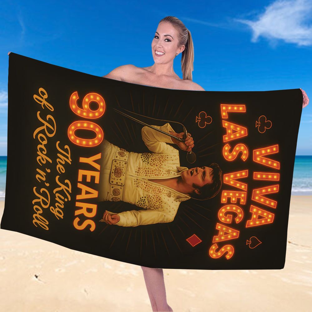 Elvis Presley Rectangle Beach Towel – TANTN 14058