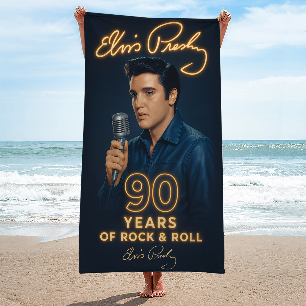 Elvis Presley Rectangle Beach Towel – TANTN 14062