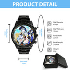 Elvis Presley Black Stainless Steel Watch – GNE 289