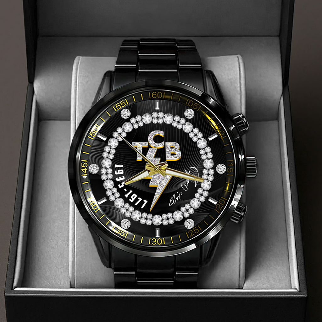 Elvis Presley Black Stainless Steel Watch – HOATT16098