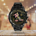 Elvis Presley Black Stainless Steel Watch – MAITM12702