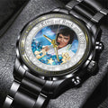 Elvis Presley Black Stainless Steel Watch – MAITM 7475