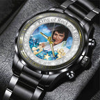 Elvis Presley Black Stainless Steel Watch – MAITM 7475