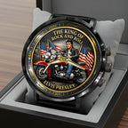 Elvis Presley Black Stainless Steel Watch – HOATT15479