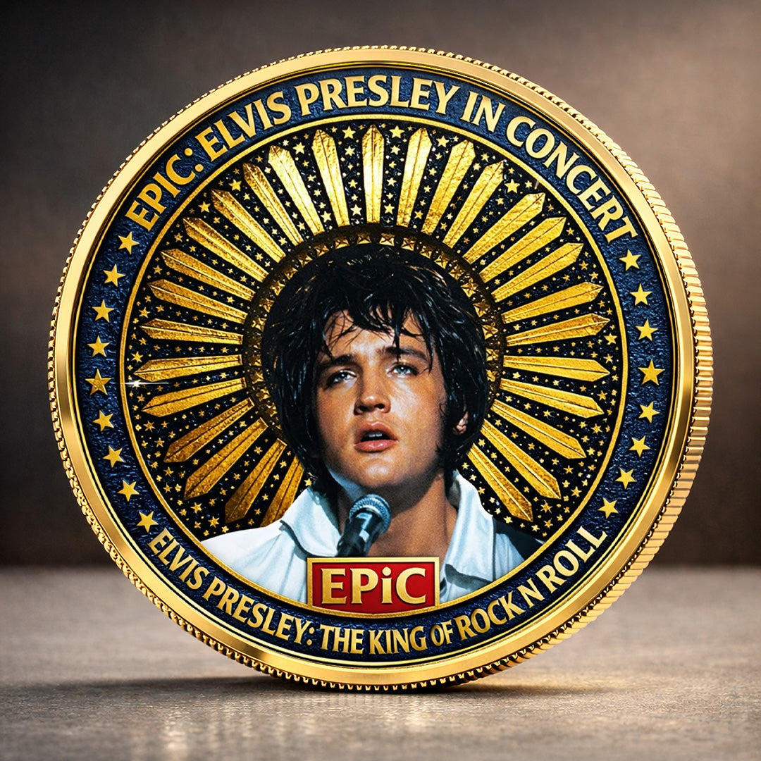 Elvis Presley Custom Shape 1-sided Acrylic Car Ornament – GNE 856