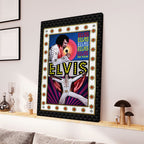 Elvis Presley Rectangle Canvas With Inner Frame – HOATT 8022