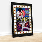 Elvis Presley Rectangle Canvas With Inner Frame – HOATT 8022
