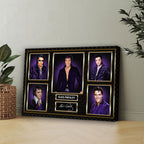 Elvis Presley Rectangle Canvas With Inner Frame – HOATT 8095