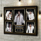 Elvis Presley Rectangle Canvas With Inner Frame – HOATT 8096