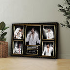 Elvis Presley Rectangle Canvas With Inner Frame – HOATT 8096