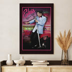 Elvis Presley Rectangle Canvas With Inner Frame – HOATT 8226