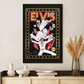 Elvis Presley Rectangle Canvas With Inner Frame – HOATT 8334