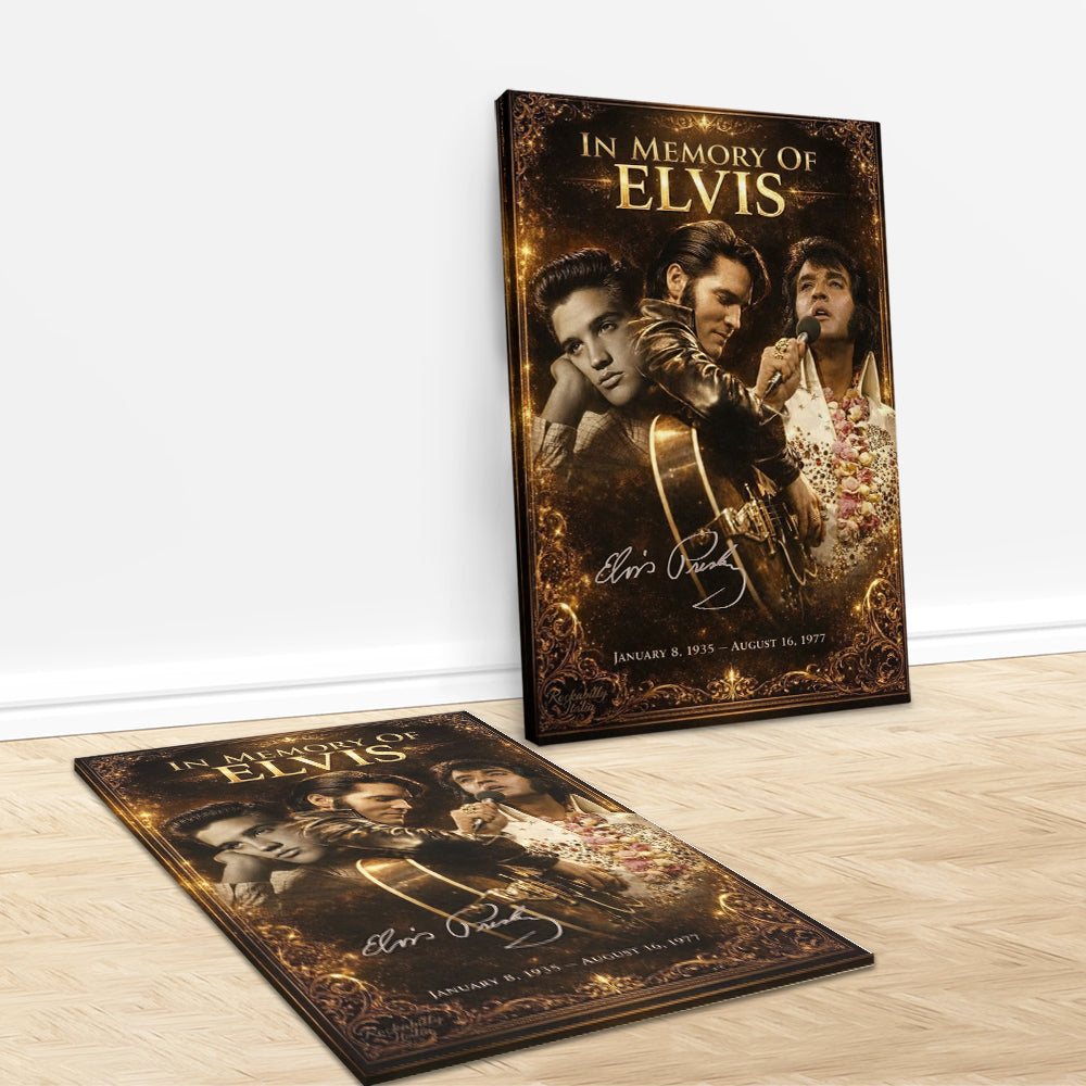 Elvis Presley Rectangle Canvas With Inner Frame – MAITM14719