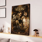 Elvis Presley Rectangle Canvas With Inner Frame – MAITM14719